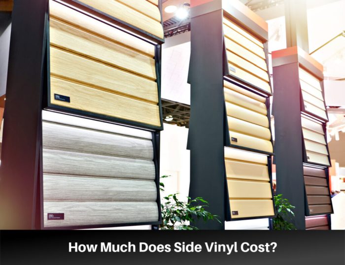 How Much Does Side Vinyl Cost?